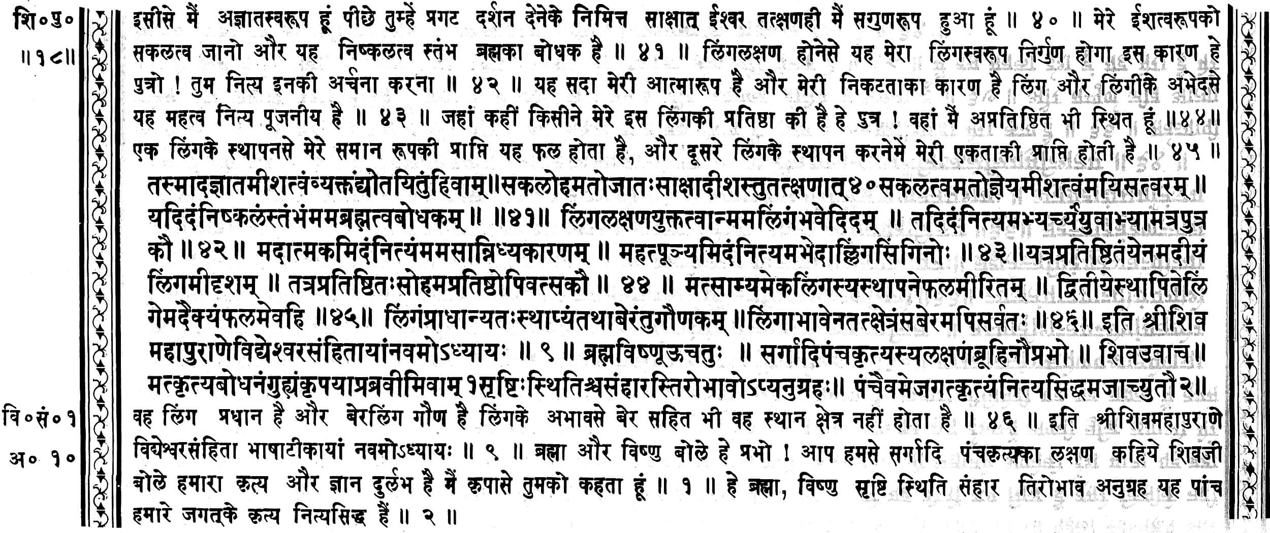 Shiv Maha Puran Vidhweshvar Samhita